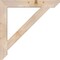 Ekena Millwork Traditional Slat Smooth Bracket, Douglas Fir, 3 1/2"W x 30"D x 30"H BKT04X30X30TRA06SDF - alternate 3